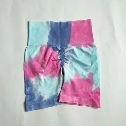 Mrs win Tie Dye Yoga Pants High Waist Leggings