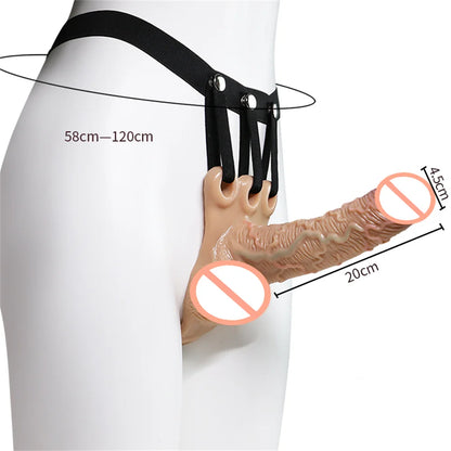 Strap On Dildo Harness Shorts for Lesbian Gay Wearable Dildo Pants for Women Couples