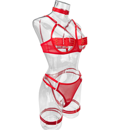 Sexy Lingerie Naked Women Without Censorship 5-Piece Sexy Costume