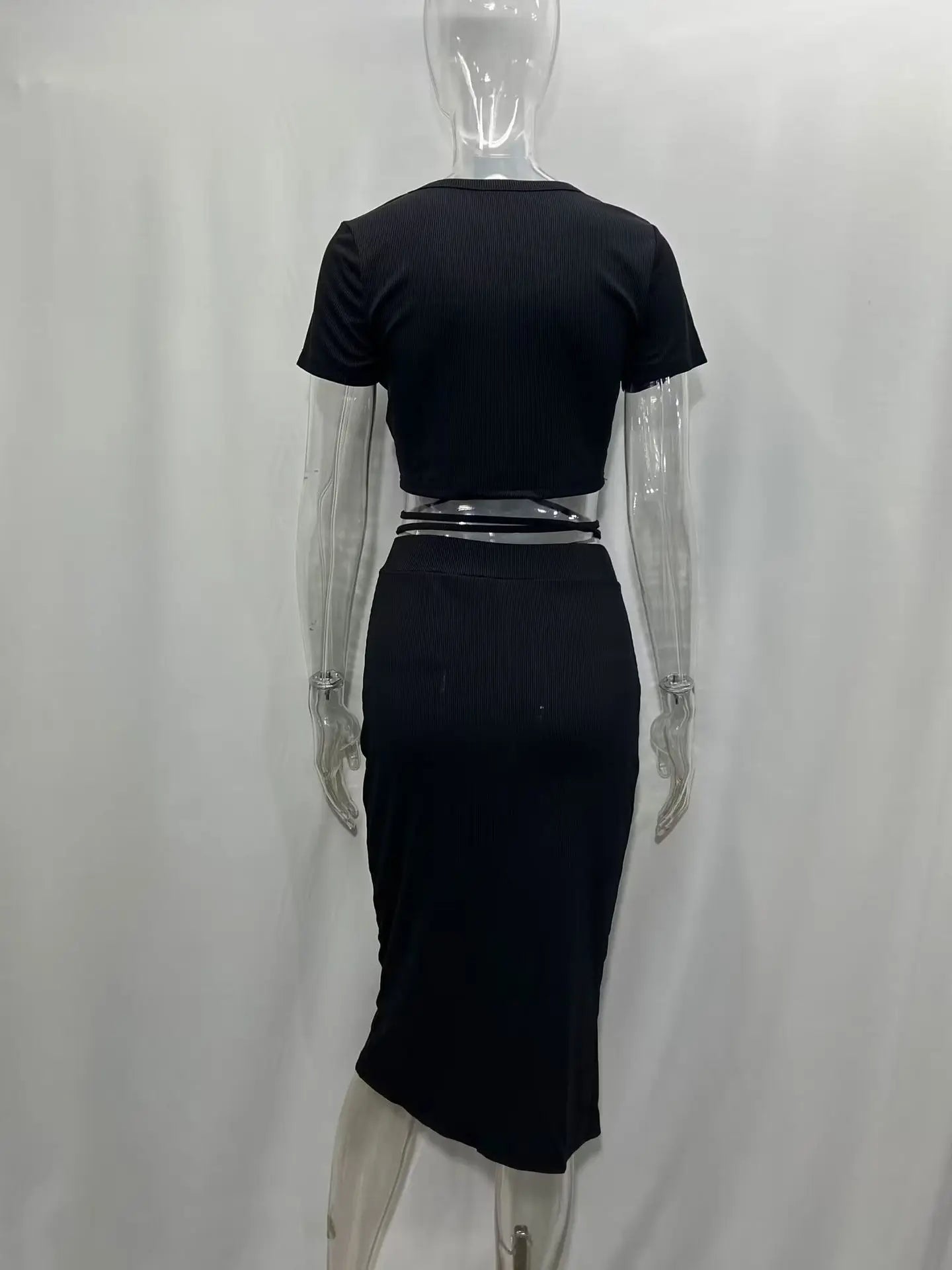 ELLGSSG Sexy Club Dress - Sheath Mid-Calf
