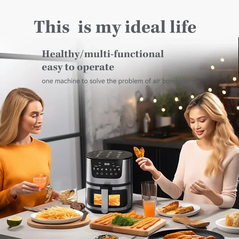 7L Electric Air Fryer Smart Multi-function Hot Convection Oven