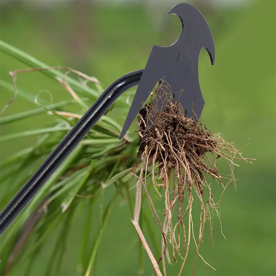 Garden Hoe - Carbon Steel Weed Removal Tool