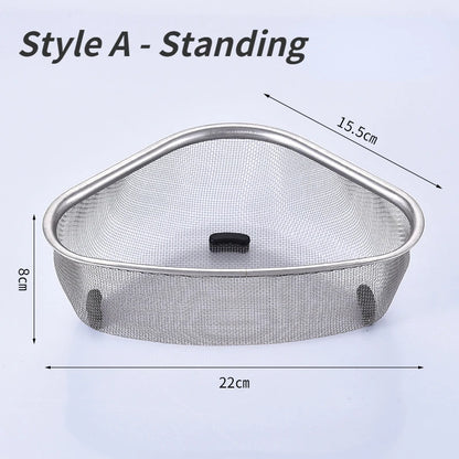 Kitchen Sink Corner Drain Strainer