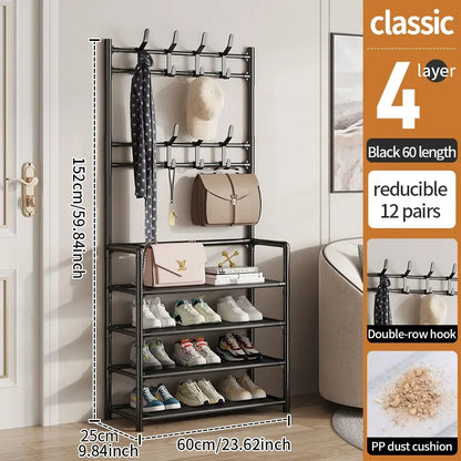 Multi-Layer Shoe Rack Storage Cabinet