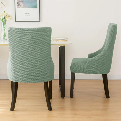 Yupartex Stretch Chair Cover - Jacquard Spandex Slipcover