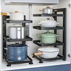 Complete Kitchen Organization System - Stainless Steel Shelves & Multi-Layer Storage Solution The Max Mall