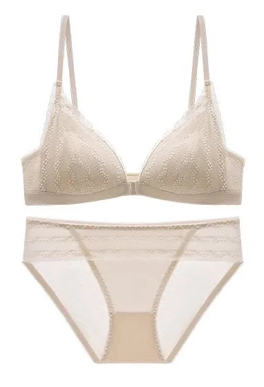 Push-Up Triangle Cup Bra Set