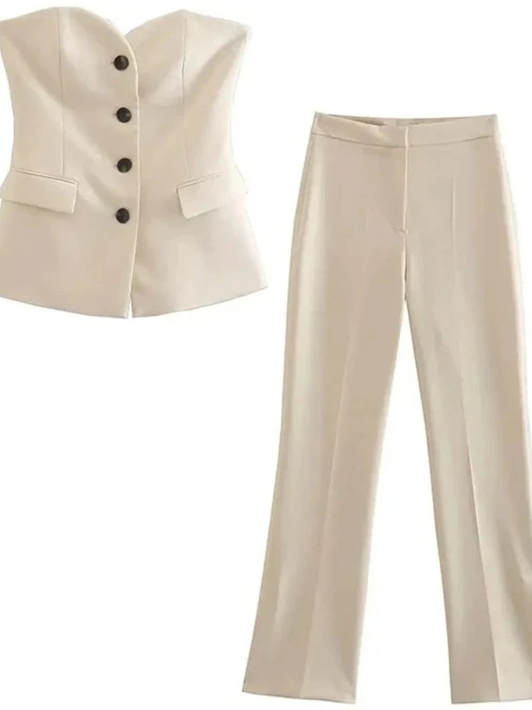 LWAIXS High Street Two-Piece Set - Strapless Top