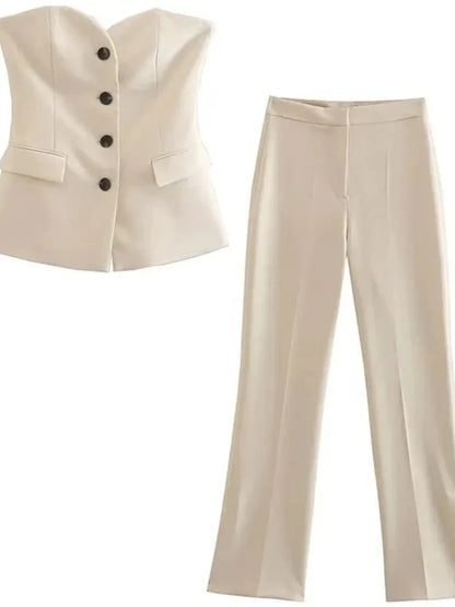 LWAIXS High Street Two-Piece Set - Strapless Top