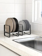 Kitchen Cabinet Plate Organizer - Multi-Function Dish Storage Rack The Max Mall