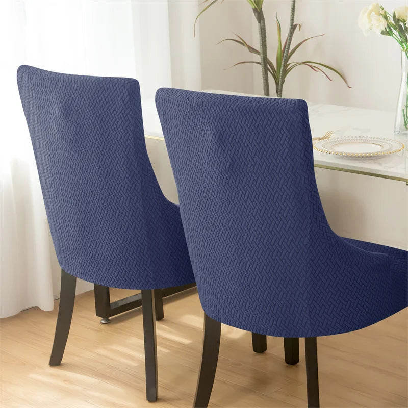 Yupartex Stretch Chair Cover - Jacquard Spandex Slipcover
