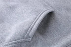 Men's Casual Print Hoodie - Fleece Lined O-Neck Pullover The Max Mall