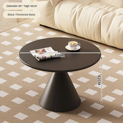 BOMP Round Coffee Table - Minimalist Modern Metal