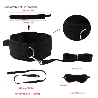 Exotic Bed Bondage Set BDSM Kits Exotic Sex Toys For Adults Games