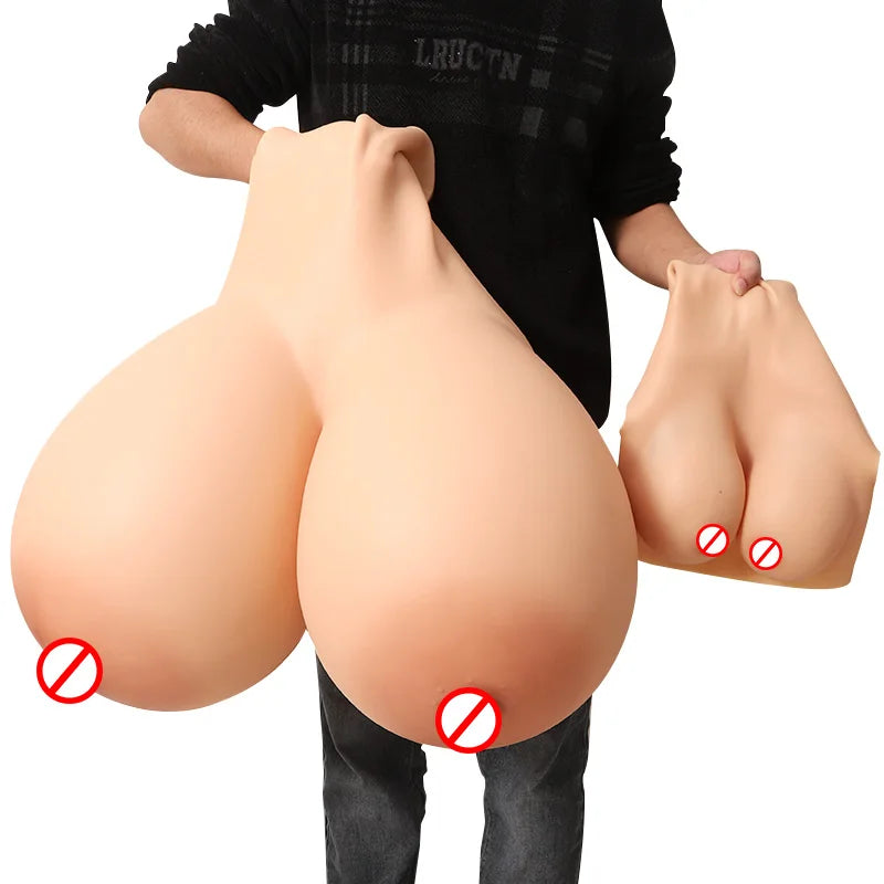 Super Large Huge Silicone Big Breasts Boobs