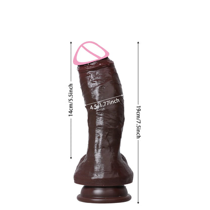 Large Realistic Dildo with Suction Cup