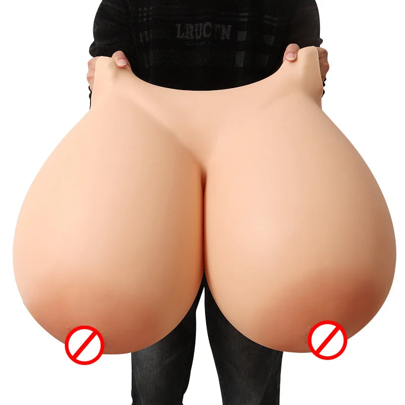 Super Large Huge Silicone Big Breasts Boobs