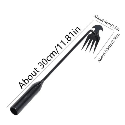 Garden Hoe - Carbon Steel Weed Removal Tool