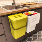 Kitchen Waste Bin Household Countertop Container with Lid for Rubbish Composter The Max Mall