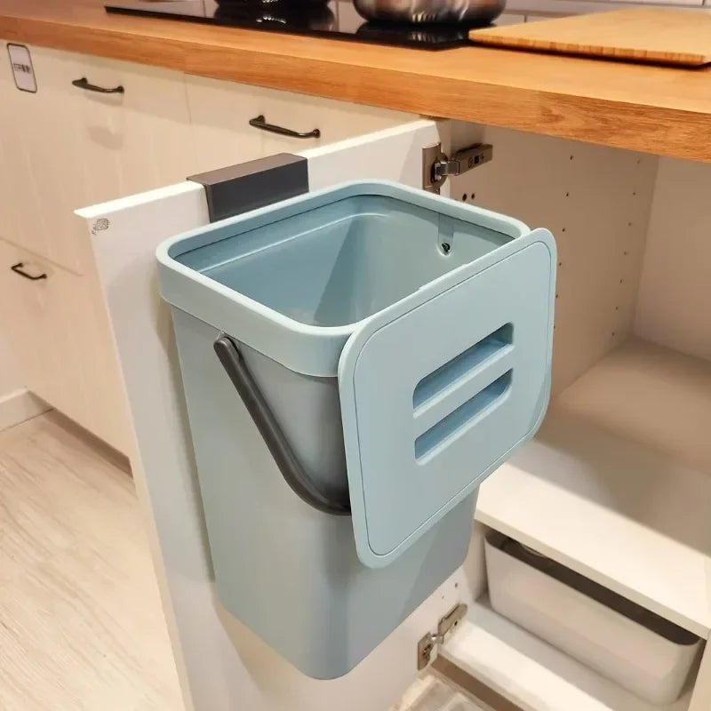 Kitchen Waste Bin Household Countertop Container with Lid for Rubbish Composter The Max Mall