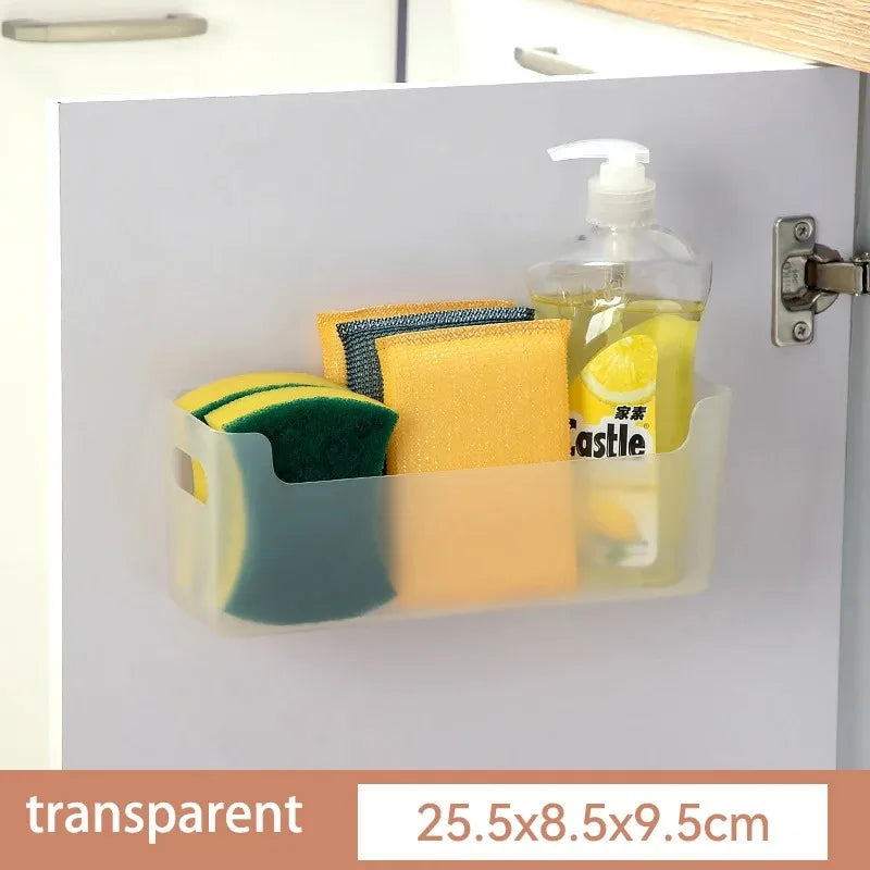 Kitchen cabinets are classified and organized into storage boxes for dishes