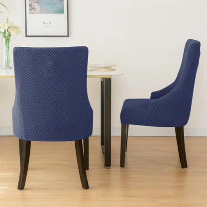 Yupartex Stretch Chair Cover - Jacquard Spandex Slipcover