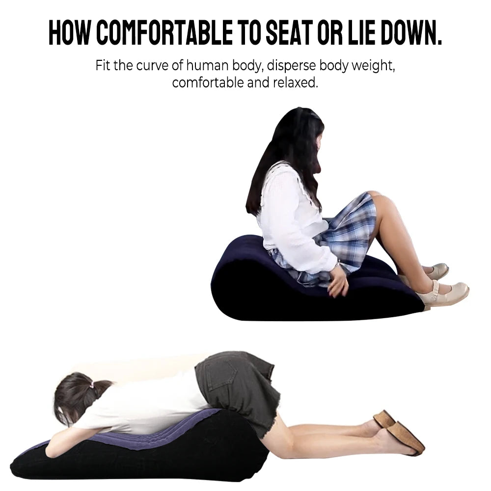 Big Sex Sofa Inflatable Furniture Adults Games Pillows