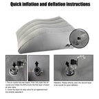 Inflatable Leg Pillow Wedge Pillow Knee Cushion For Travel The Max Mall
