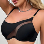 Push-Up Plunge Bra - 3/4 Cup Underwire