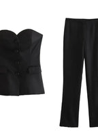 LWAIXS High Street Two-Piece Set - Strapless Top LWAIXS