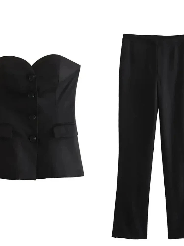 LWAIXS High Street Two-Piece Set - Strapless Top