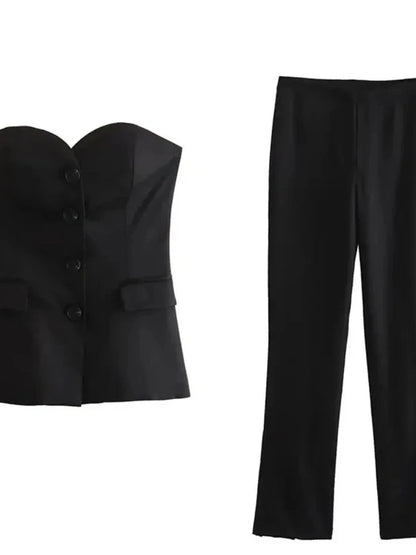 LWAIXS High Street Two-Piece Set - Strapless Top