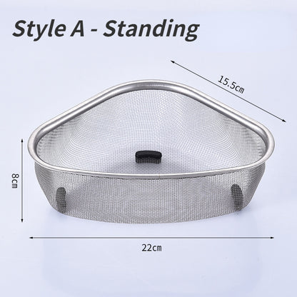 Kitchen Sink Corner Drain Strainer