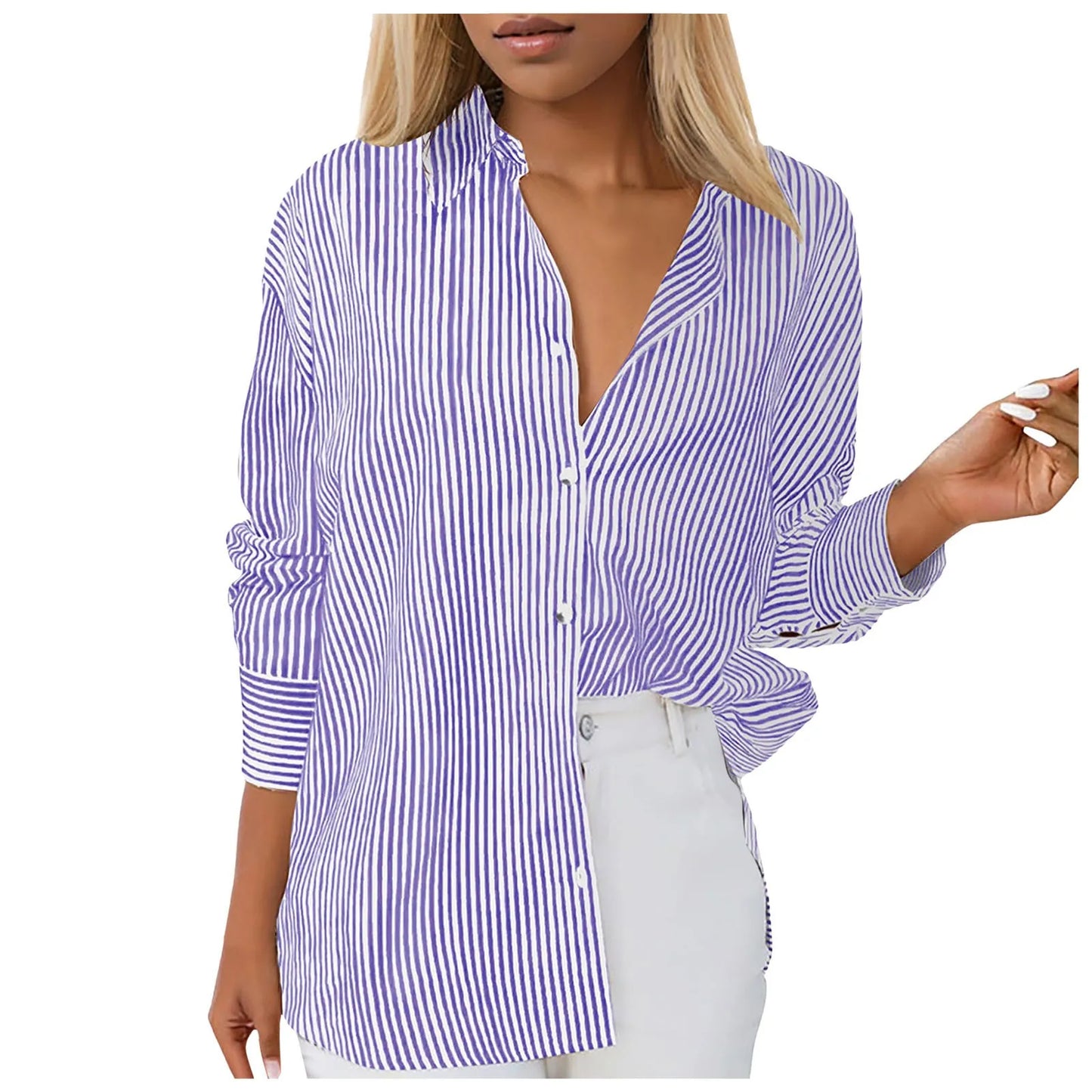Women's Button Down Shirt - Casual Business