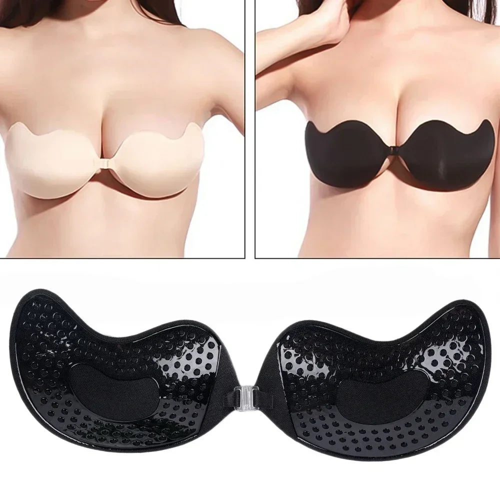 Adhesive Silicone Push-Up Bra