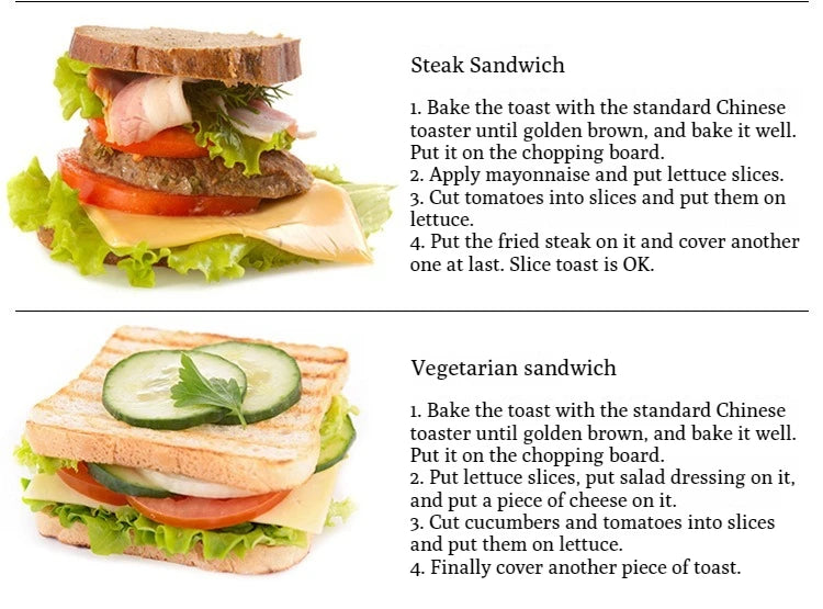 Automatic Breakfast Machine One-Click Operation Sandwich Maker 2023 New