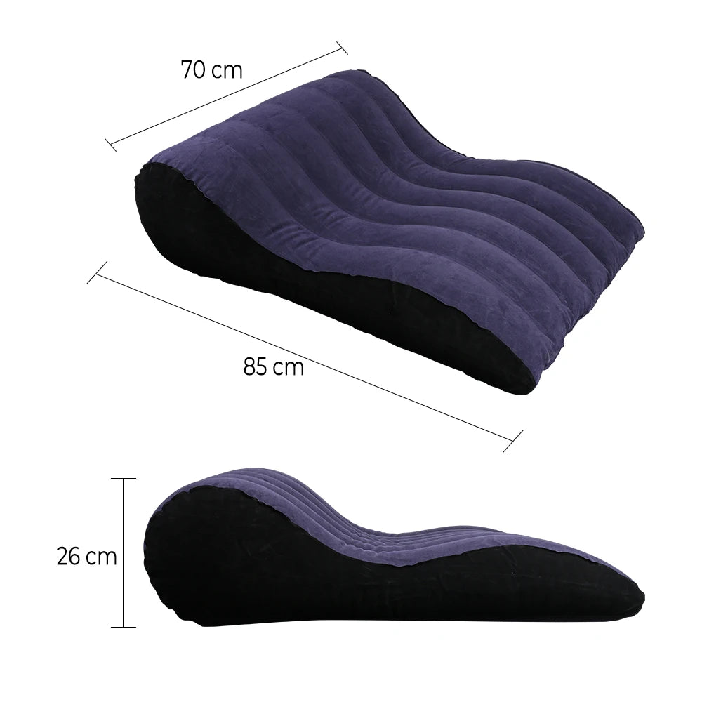 Big Sex Sofa Inflatable Furniture Adults Games Pillows