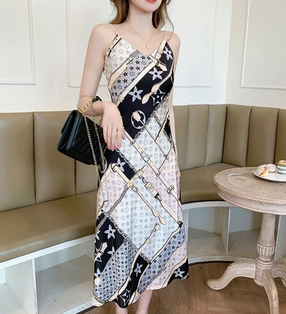 RankSweet Office Dress - V-Neck Sleeveless