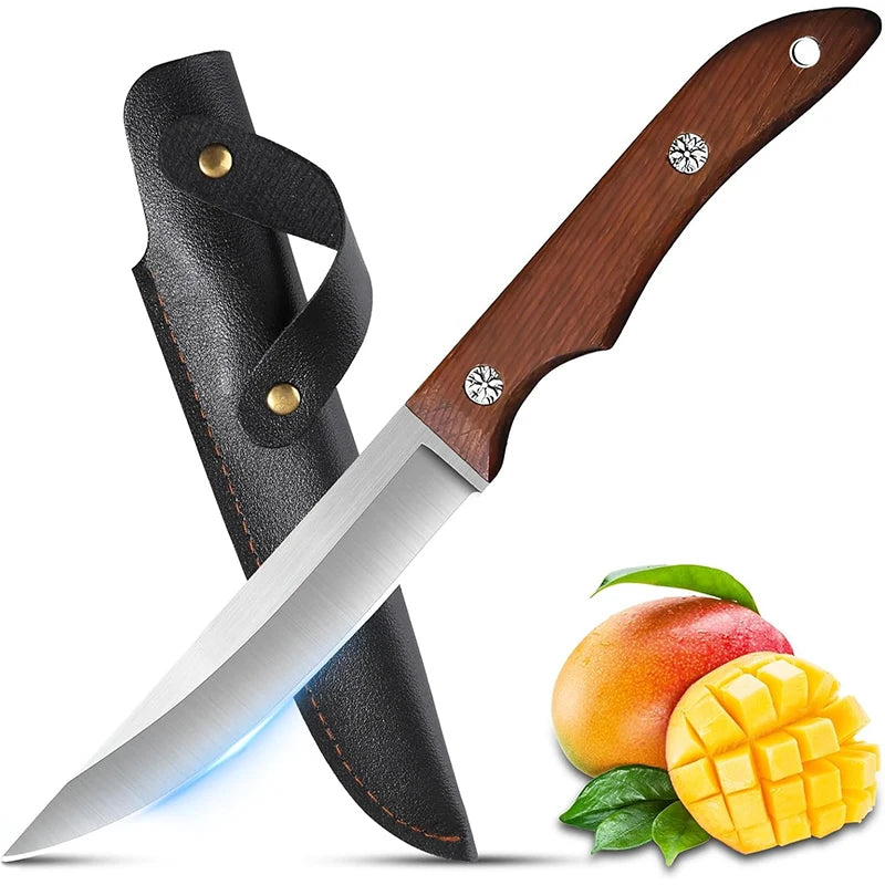 small kitchen knives used for fruits and vegetables