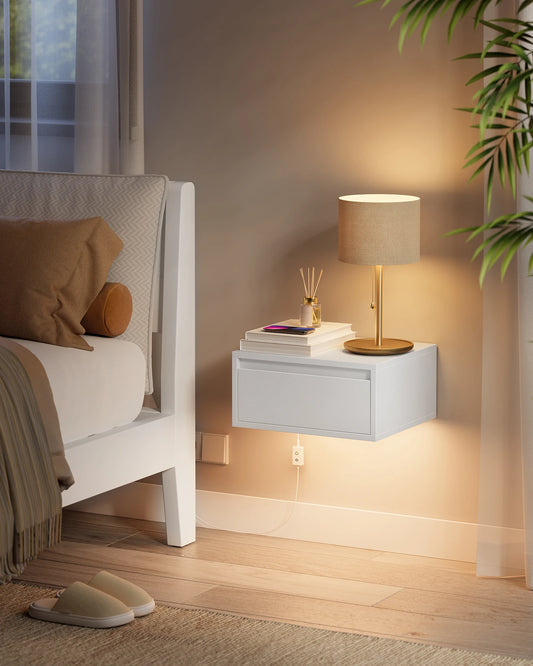 VASAGLE Floating Nightstand Set