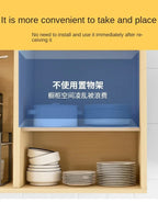 Kitchen Cabinet Plate Organizer - Multi-Function Dish Storage Rack The Max Mall
