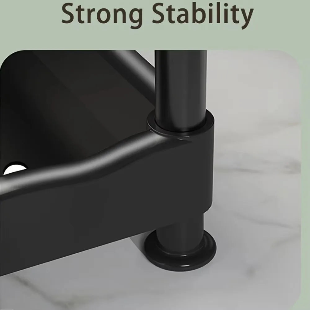 Kitchen Seasoning Shelf Spice Countertop Corner Stands Multi-layer Storage