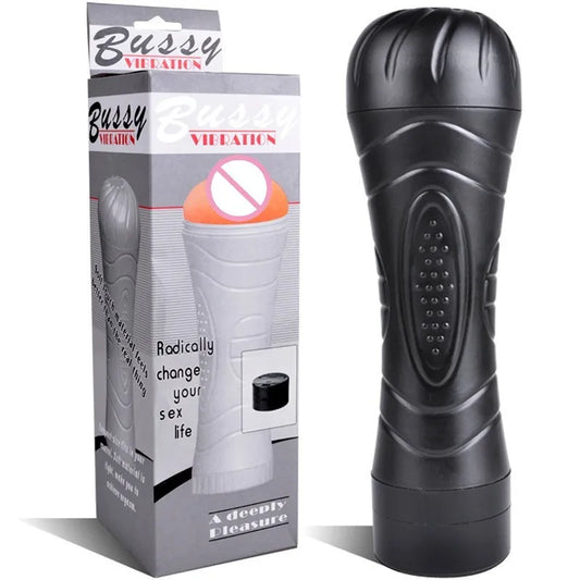 Vibrating Male Masturbator Cup