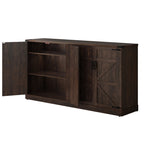 QiaoShiRen Farmhouse Sideboard Cabinet QiaoShiRen