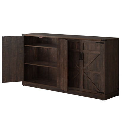 QiaoShiRen Farmhouse Sideboard Cabinet