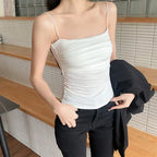 YJSFG HOUSE Padded Camisole - Built-in Bra YJSFG HOUSE