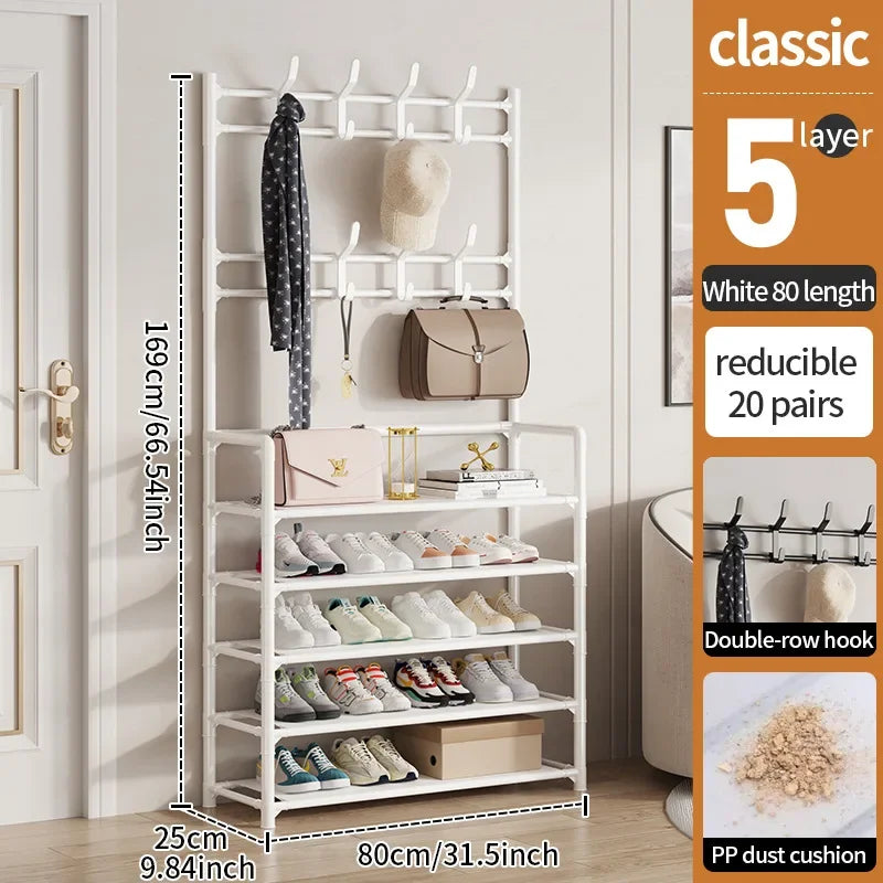 Multi-Layer Shoe Rack Storage Cabinet