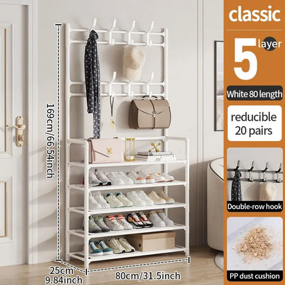 Multi-Layer Shoe Rack Storage Cabinet