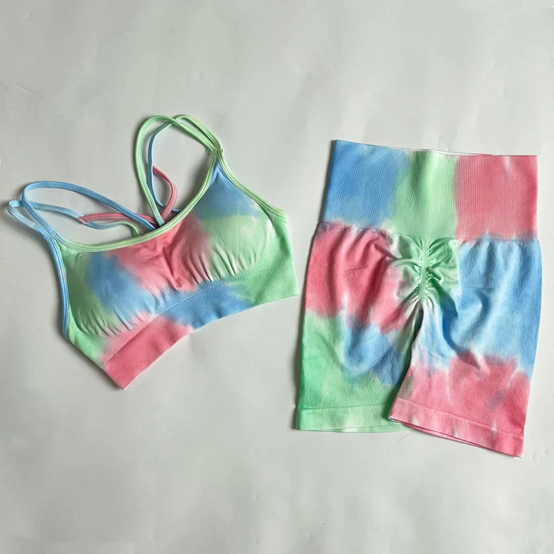 Mrs win Tie Dye Yoga Pants High Waist Leggings The Max Mall