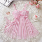 Elegant Lace Babydoll Set